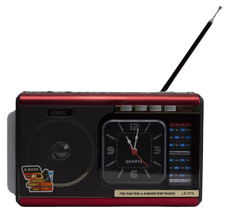 Rádio AM/FM/SW de 4 bandas