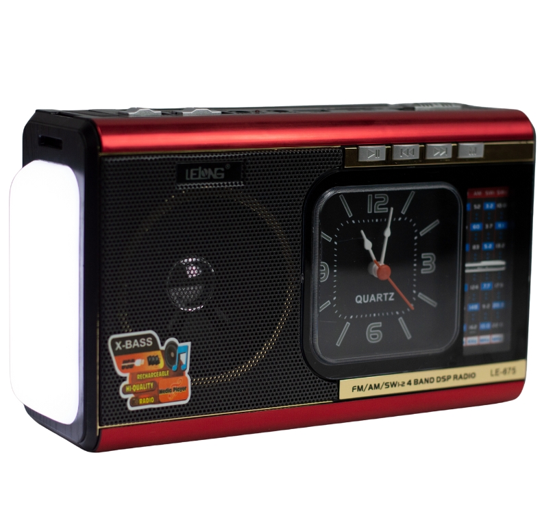 Rádio AM/FM/SW de 4 bandas